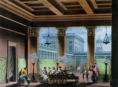 Het Triclinium, uit 