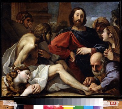 De opstanding van Lazarus door Alessandro Tiarini