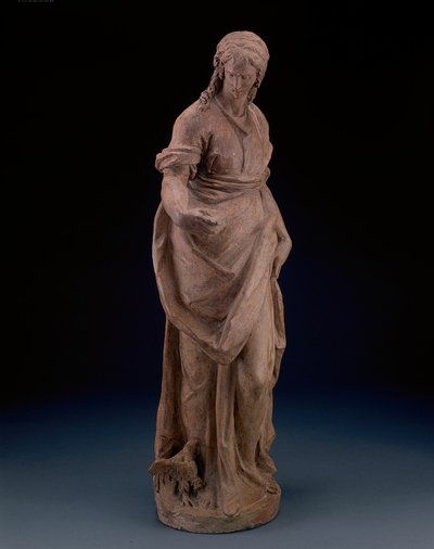Een van de Set van de Vier Evangelisten: Johannes door Alessandro Vittoria