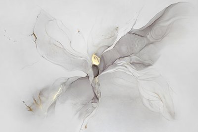 Fluid Gold Abstract door Alevtina Shelest