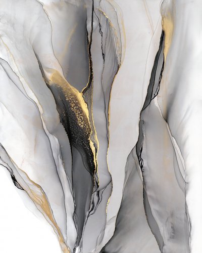 Gouden inktstroom door Alevtina Shelest