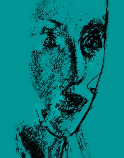 Verrassing (groen) door Alex Caminker