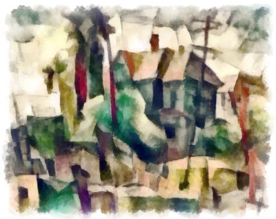 Zicht (groen) #25 door Alex Caminker