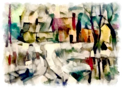 Zicht (groen) #27 door Alex Caminker