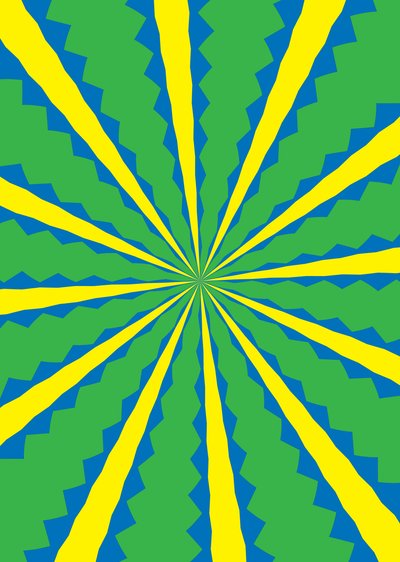 arabesk #5, 2019 door Alex Caminker