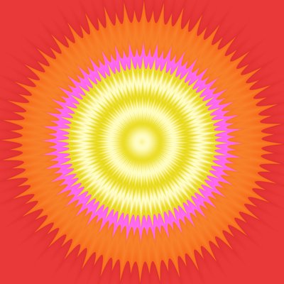 uitbarstingen in de zon, 2019 door Alex Caminker