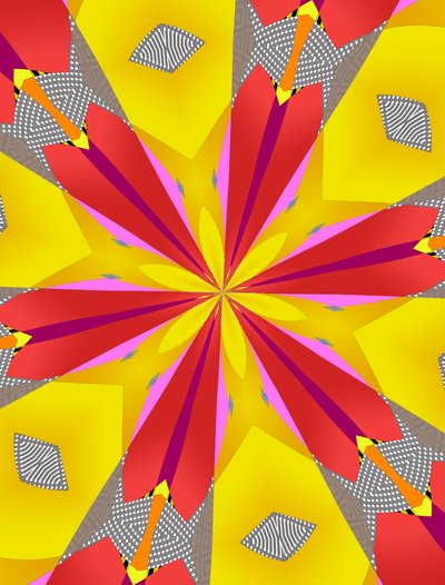 bloemen #109 door Alex Caminker