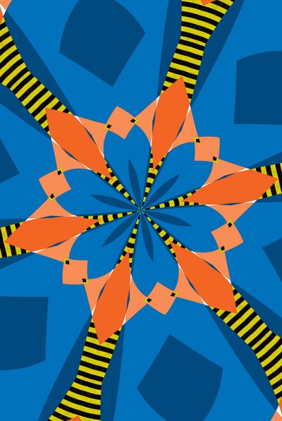 bloemen #15 door Alex Caminker
