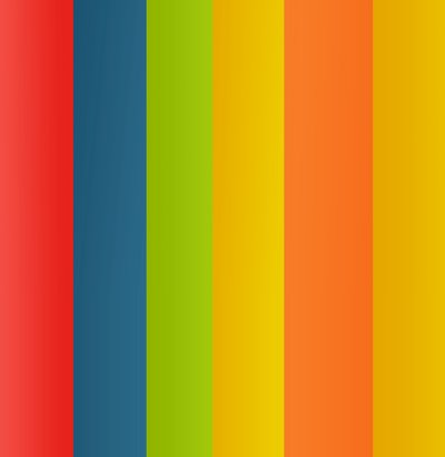 regenboogveld door Alex Caminker