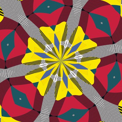 symmetrie #17 door Alex Caminker