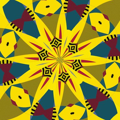 symmetrie #18 door Alex Caminker