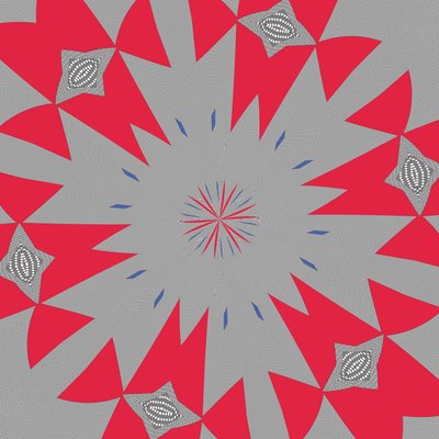 symmetrie #43 door Alex Caminker