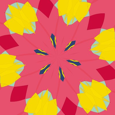 symmetrie #44 door Alex Caminker