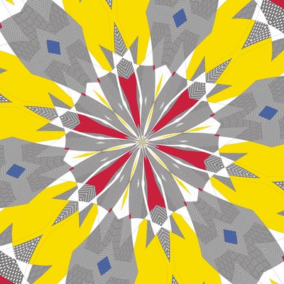 symmetrie #48 door Alex Caminker
