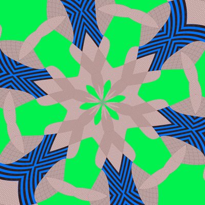 symmetrie #51 door Alex Caminker