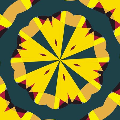 Symmetrie #53, 2019 door Alex Caminker
