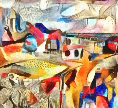 De lucht wordt roze, 2017 door Alex Caminker
