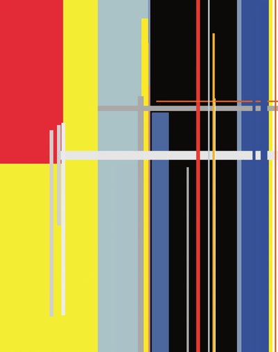 verticaal, 2016 door Alex Caminker