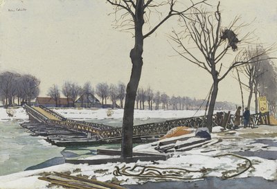 Londen Brug door Alex Colville