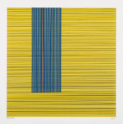 Geel, blauw en rood door Alex Dunn