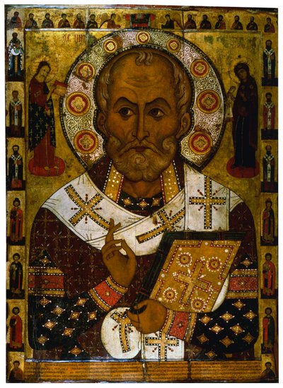 Sint Nicolaas van Lipna, 1294 door Alexa Petrov