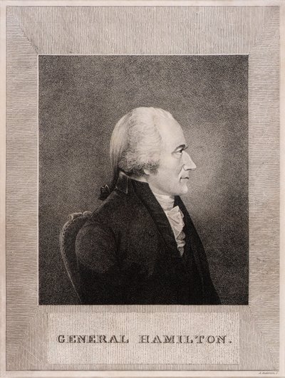 Generaal Hamilton door Alexander Anderson