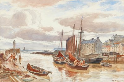 Pittenweem Haven door Alexander Ballingall