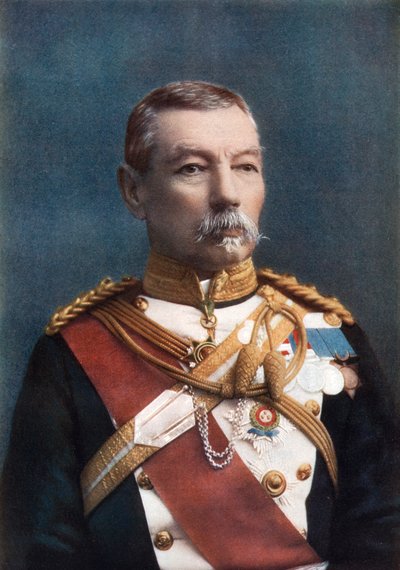 Luitenant-generaal Sir Drury Drury-Lowe, Kolonel van de 17e Lancers, 1902 door Alexander Bassano