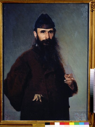 Portret van de kunstenaar Alexander Litovtchenko door Alexander Dimitrievitch Litovtchenko