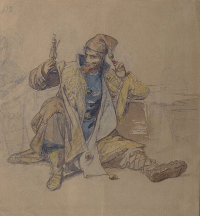Nar van Tsaar Ivan de Verschrikkelijke door Alexander Dmitrievich Litovchenko