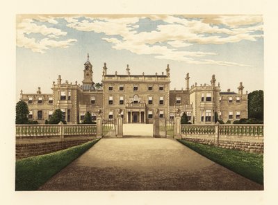 Bulwell Hall, Nottinghamshire, Engeland door Alexander Francis (after) Lydon