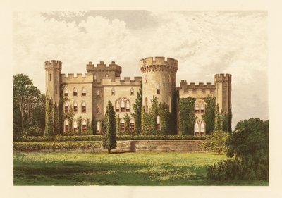 Cholmondeley Kasteel, Cheshire, Engeland door Alexander Francis (after) Lydon