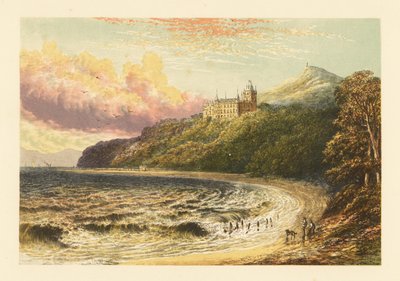Dunrobin Castle, Sutherlandshire, Schotland door Alexander Francis (after) Lydon