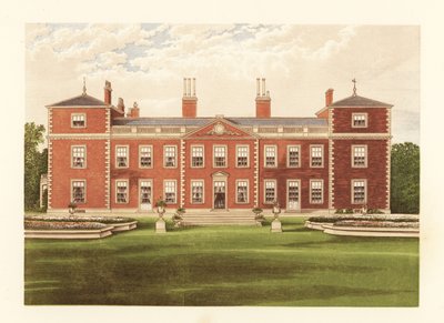 Euston Hall, Suffolk, Engeland. door Alexander Francis (after) Lydon
