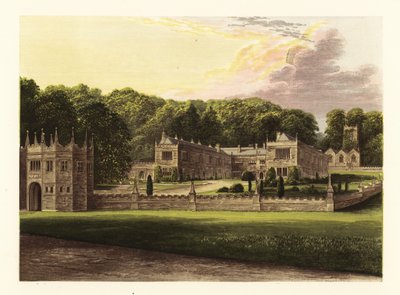 Lanhydrock House, Cornwall, Engeland door Alexander Francis (after) Lydon