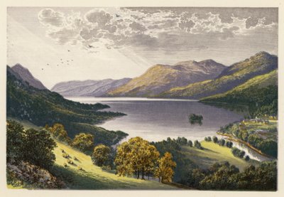 Schotse Loch Scenery: Loch Earn door Alexander Francis (after) Lydon