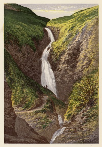 Schotse Loch Scenery: De Grijze Staart door Alexander Francis (after) Lydon