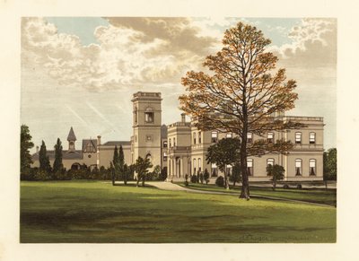 Stowlangtoft Hall, Suffolk, Engeland door Alexander Francis (after) Lydon