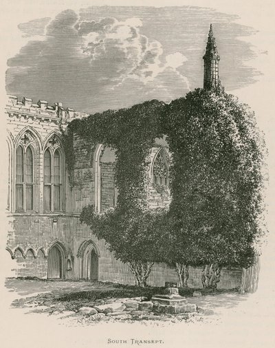 Bolton Priory, Zuid Transept door Alexander Francis Lydon