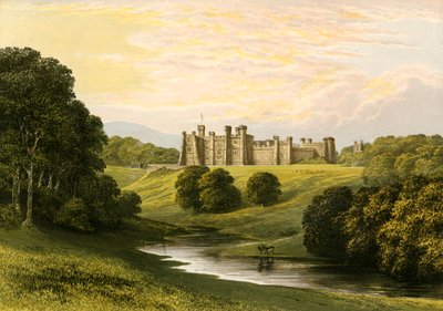 Kasteel Brancepeth door Alexander Francis Lydon