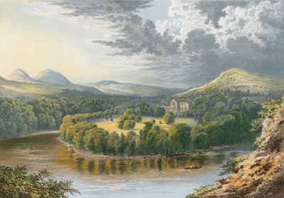 Dryburgh Abdij door Alexander Francis Lydon