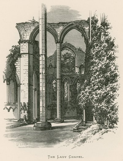 Fountains Abdij, De Vrouwenkapel door Alexander Francis Lydon