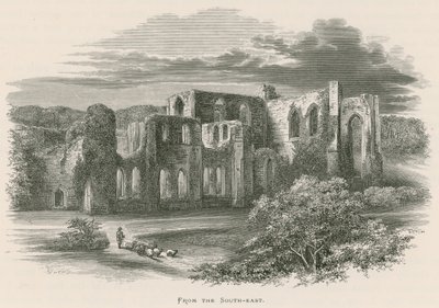 Furness Abbey, vanuit het Zuidoosten door Alexander Francis Lydon