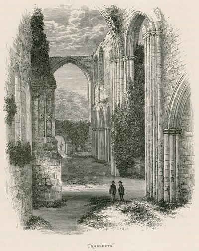 Furness Abbey, Transepten door Alexander Francis Lydon