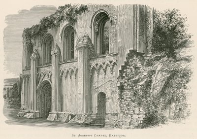Glastonbury Abbey, St. Joseph