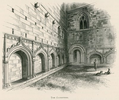Melrose Abbey, De Kloosters door Alexander Francis Lydon