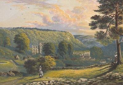 Rievaulx Abbey, ca. 1880, 1897 door Alexander Francis Lydon