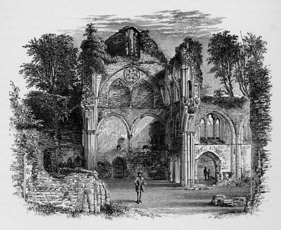 Zuid Transept, Netley Abbey, c1880, 1897 door Alexander Francis Lydon