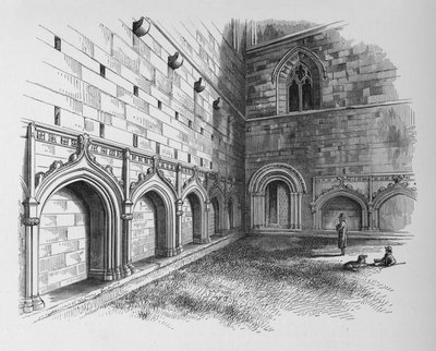 De Kloosters, Melrose Abbey, ca. 1880, 1897 door Alexander Francis Lydon