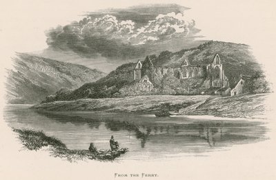 Tintern Abbey, Vanaf de Veerboot door Alexander Francis Lydon